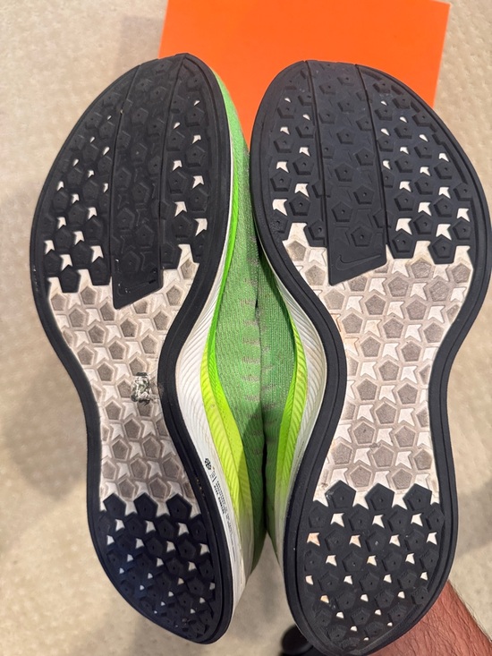 Nike Neon Green and Black Running Shoe main image 6
